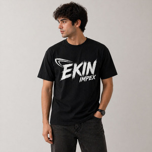 Ekin Impex, Fabricación de Camisetas de Algodón Personalizadas, Impresión Serigráfica, Camisetas con Gráficos, Camisetas con Logotipo, Camisetas de Anime - Product Image 1