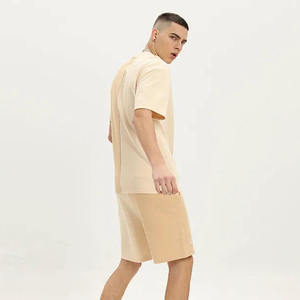 Nouvel ensemble décontracté d'été pour homme : T-shirt à manches courtes et short, ensemble de survêtement uni pour homme - Product Image 2