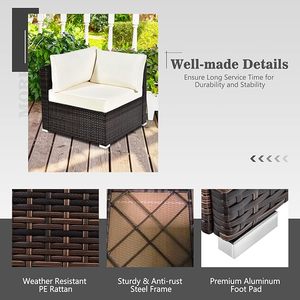Muebles de mimbre de ratán de primera calidad para parques, directo de fábrica, los mejores precios B2B - Product Image 5