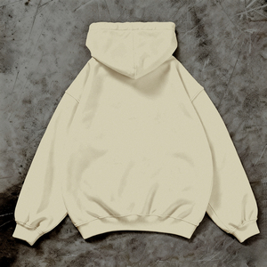 เสื้อฮู้ดโอเวอร์ไซส์สีชมพู ยูนิเซ็กส์ สไตล์ลำลอง ผ้าฝ้ายฟลีซ 100% ปักลายเรียบง่าย มีกระเป๋า เหมาะสำหรับใส่ในฤดูหนาว - Product Image 6