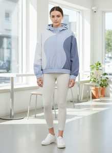 ACTIVE Men's Spring Summer Plain Dyed Casual Zipper Front OEM Service Quick-drying <b>Sunscreen</b> Breathable Hooded Windbreaker 100% - Product Image 5