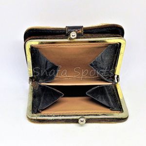 Cartera de Cuero Vacuno Corta Personalizada de Fábrica para Hombre, Tarjetero, Monedero Ligero, Carteras de Cuero Genuino para Hombre - Product Image 3