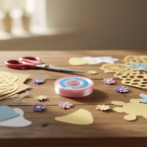 Nastro in raso Ilan 2,0 cm 25Y rosa per artigianato e decorazioni - Product Image 2