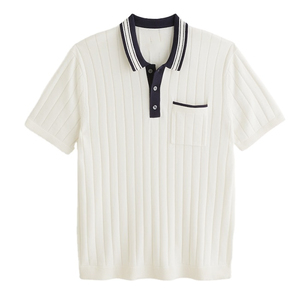 T-shirt décontracté pour homme, respirant, 100 % coton, à manches courtes, avec poche, motif uni, grande taille, pour l'entraînement sportif, 220g - Product Image 2