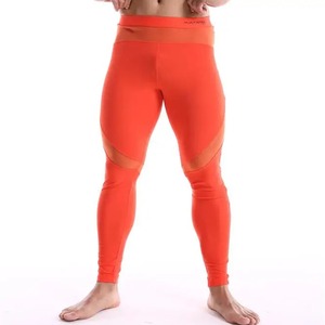 Pantalon de compression pour homme, leggings de sport, fitness, basketball, yoga, entraînement, jogging, exercice, gym, polyester - Product Image 4