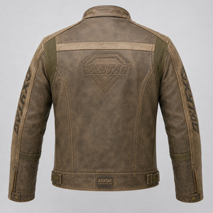 Combinaison de moto personnalisée avec logo OEM, coupe-vent, respirante, imperméable, en cuir, vêtements de sport de haute qualité, vente en gros - Product Image 4
