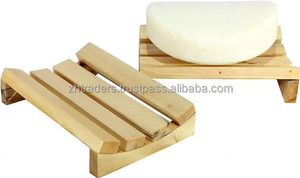 Porte-savon en bois naturel de haute qualité moderne avec design personnalisable, accessoire élégant pour les hôtels - Product Image 2