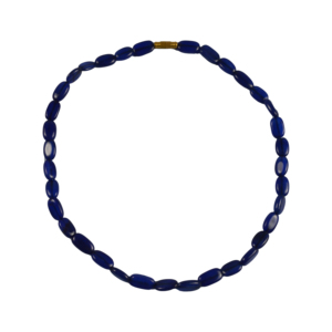 Collar de Mujer con Diseño de Acabado Azul Brillante, Ideal para Damas, Collar de Joyería con Diseño de Piedra Natural - Product Image 1