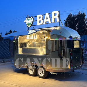 Equipo de venta de aperitivos callejeros Australia Standard Street Mobile Food Truck Cart Travel Camping Camper Trailer Van Bicicleta - Product Image 6