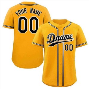 Hot 2026 Split <b>Baseball</b> Uniform Button Down T-shirt USA Size Personalized Stitched Logo Name for Men Youth <b>Baseball</b> Jersey - Product Image 2