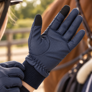 Gants d'équitation professionnels pour hommes et femmes, résistants à l'usure, antidérapants, gants d'équitation, équipement de course hippique - Product Image 5