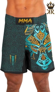 Shorts de MMA sur mesure de qualité supérieure pour hommes, vêtements de combat, vêtements de sport de marque personnalisée, vêtements de MMA DHL, équipement de MMA 10 pièces - Product Image 4