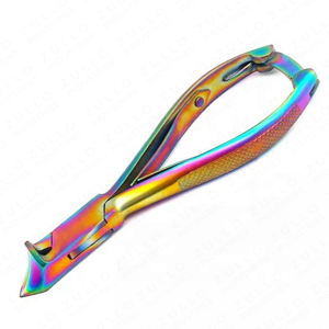 Coupe-ongles professionnel en acier inoxydable de qualité supérieure en forme de lune pour podologie et chiropodie, idéal pour les ongles épais, OEM - Product Image 5