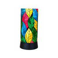 Lampe de table en forme de feuille colorée, lampe de chevet LED décorative, lampe d'appoint moderne pour chambre à coucher, salon, bureau, décoration de la maison, cadeau