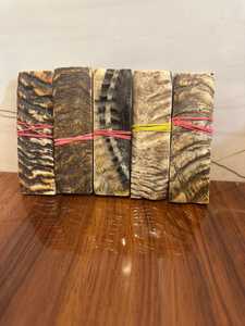 Couteau en corne de buffle noir, plaques de manche en corne de bélier naturelle pour taille personnalisée - Product Image 2