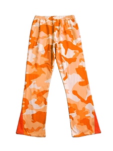 Custom Striped <b>Jogger</b> Sweatpants Sweat Track <b>Stacked</b> Pants for Men Flared Wide Leg Baggy Sweatpants Jogging Sweatpants - Product Image 2