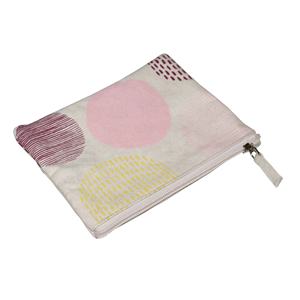 Customizable Cotton Cosmetic Bag Private Logo Natural Jute Cotton Canvas Organizer Pouch Fashionable Zipper Pouch for <b>Storage</b> - Product Image 4