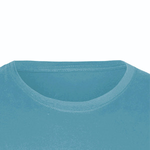 Men's Summer Casual Knitted Two Piece Set <b>Light</b> Blue Printed <b>T</b>-Shirt And Shorts Breathable Heat Transfer Printing - Product Image 2