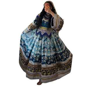 Último Modelo de Vestido Tradicional Indio, Pakistaní y Afgano para Mujer 2026, Vestido Afgano para Mujer de Estilo Moderno y Cómodo - Product Image 1