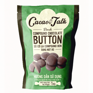 Ingredientes para Panadería al por Mayor, Chocolate Compuesto Vietnamita, Botones de Chocolate Negro, Galletas de Cacao, HALAL, OEM/ODM, Precio Competitivo - Product Image 1