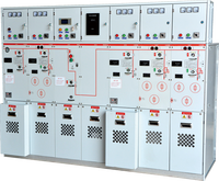 Gabinetes de Distribución Aislados en Gas SF6 de 15kV, 630A, RMU GIS (Tipos C/F/V/Cpt/Medición)