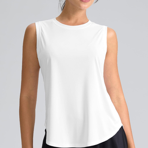 Athletic Fit Womens Yoga Tops Customizable <b>Stretch</b> Fabric Gym Shirt Lightweight Activewear For Training And Yoga Sessions - Product Image 3