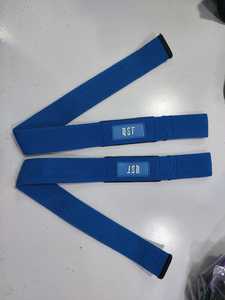 Sangles de levage en cuir personnalisées avec logo sur mesure pour fitness, gym, musculation et entraînement - Product Image 1