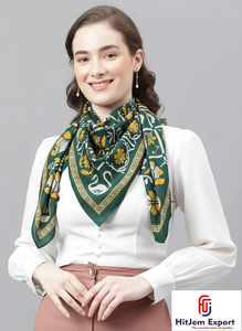 Foulards carrés légers de qualité supérieure Impression numérique personnalisée Tissu doux Accessoires de mode élégants Parfait pour les commandes en gros - Product Image 5