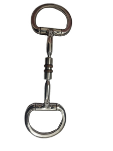 Vintage Style Soft Contact <b>Titanium</b> Loose Ring Horse Bits For Better Control Latest Edition Stainless Steel Made <b>Titanium</b> Bit - Product Image 3