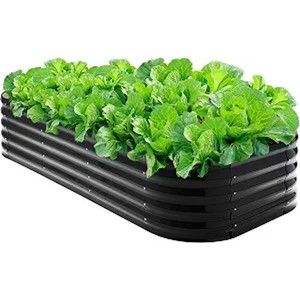 Mango Wood Raised Garden <b>Planter</b> Box - Modular Herb Container Wholesale - Product Image 2