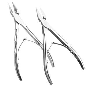 Nuevos Cortaúñas Profesionales de Acero Inoxidable y Alicates para Cutículas con Abertura de Mandíbula Ancha, Calidad Pakistaní para Eliminar Piel Muerta - Product Image 1