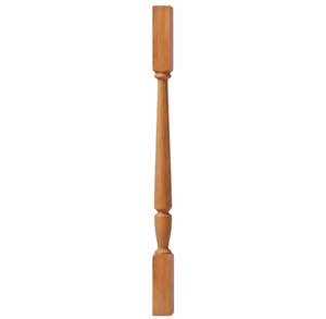 Balaustres y Pasamanos Cuadrados de Roble Rojo de Primera Calidad, Piezas Modernas para Escaleras de Hoteles y Villas, Ecológicos y Duraderos - Product Image 2