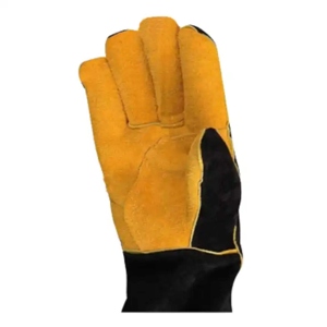 Gants de soudage en cuir de vachette renforcé, résistants, certifiés CE, 11 oz, sans latex, protection industrielle, protection contre les étincelles - Product Image 6