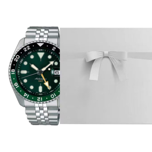Reloj Mecánico Automático para Hombre, Estilo Moderno y Sencillo, 42.5mm, Resistente al Agua, GMT 5, Acero Inoxidable, Movimiento Sei-kos - Product Image 2