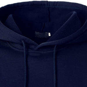 Sudadera con Capucha Blanca para Hombre, Nueva Moda Otoño Invierno, Manga Larga, Corte Regular, Color Sólido, Forro Polar, Técnicas de Lavado - Product Image 4