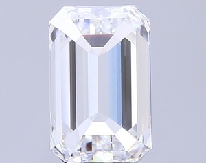 Diamant blanc de laboratoire de 3,53 carats, couleur E, taille émeraude, sans défaut, avec une excellente finition, idéal pour des créations de haute joaillerie rares. - Product Image 2