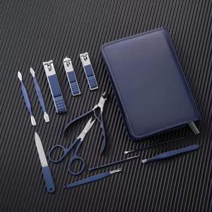 NModern Professional Manicure Set Sharp Stainless Steel <b>Nail</b> Care Pedicure Grooming Tools with Stylish Travel Organizer Case - Product Image 2