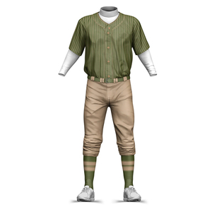 Service OEM personnalisé, uniforme de baseball à design sublimé, uniforme de baseball vierge tendance pour hommes, uniforme de baseball personnalisé pour adultes - Product Image 3