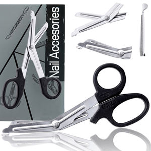 Ciseaux à ongles professionnels à pointe fine, en acier inoxydable, pour la coupe des cuticules, outil de salon de qualité supérieure - Product Image 4