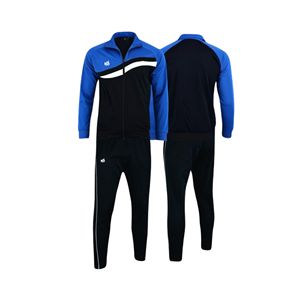 Premium Quality Casual Men's 2-Piece Sportswear Set Full-Zip Sweatshirt Tapered Pants Solid Breathable Gym Training - Product Image 6