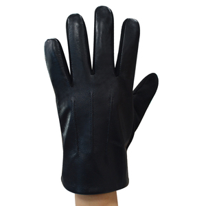 Gants en cuir pour hommes de haute qualité, best-sellers, service OEM, design thermique écologique pour l'hiver, usage quotidien décontracté - Product Image 1