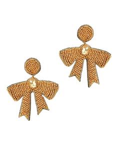 Pendientes Colgantes de Cuentas de Cristal Bohemio Geométrico de Nuevo Estilo 2025 al por Mayor, Tejidos a Mano con Patrón de Rombo Elegante para Compromiso - Product Image 1