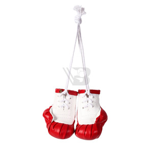 Porte-clés mignon en PU en forme de mini-gants de boxe pour sac et voiture, avec motif drapeau national - Product Image 6