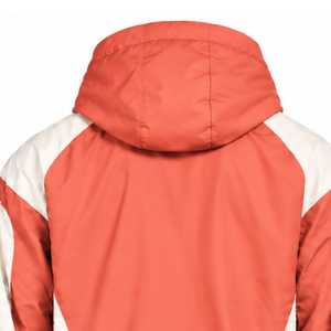 Mens Coral Neutral Colorblock Nylon <b>Hoodie</b> Shorts Set Lightweight Quarter Zip Sports <b>Running</b> Fitness Casual Training Outfit - Product Image 4