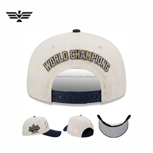 Gorra de Béisbol Blanca y Roja Personalizada, Bordada en 3D, de 6 Paneles, con Cierre a Presión |   Gorra Deportiva Unisex Ajustable |   Transpirable de Primera Calidad para Adultos - Product Image 6