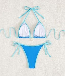 Bikini sur mesure très demandé en tissu nylon, robe de plage - Product Image 5