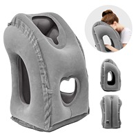 Oreiller de voyage gonflable portable 2026 pour le cou et la tête, idéal pour le bureau et l'avion – Agent de dropshipping Shopify