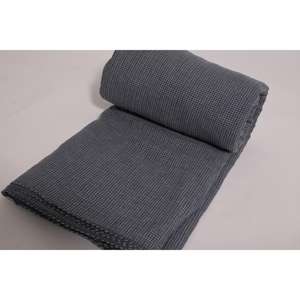 Tissu indien tissé à la main en coton écologique à carreaux gingham, doux et léger, pour couture, quilting, artisanat et confection de robes - Product Image 4