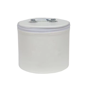 Accessoires maçonniques : Badge de luxe en cuir écologique à attacher avec poignée - Product Image 2