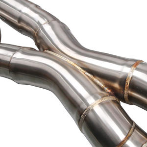 बीएमडब्ल्यू 2014-2020 s55 f82 f83 m4 F80 m3 मिडपाइप निकास निकास प्रणाली के साथ 3.0t s55 बराबर लंबाई मिडपाइप निकास - Product Image 5